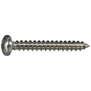 #8 x 1-1/4" 18-8 Stainless Steel Phillips Pan Head Sheet Metal Screws SMSPSS-325
