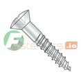 thumbnail image 1 of #8 x 1 1/4" Wood Screws / Phillips / Oval Head / Steel / Zinc (Quantity: 3,000 pcs), 1 of 1