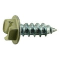 thumbnail image 1 of #8 x 1/2" Beige Painted Slotted Hex Washer Head Sheet Metal Screws (40 pcs.), 1 of 1