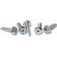 thumbnail image 1 of #8 x 1/2" Type AB Self-Tapping Screws / Phillips / Hex Washer Head / Steel / Zinc - 10000 Piece Carton, 1 of 1