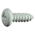 thumbnail image 1 of #8 x 1/2" White Steel Phillips Pan Head Sheet Metal Screws (45 pcs.), 1 of 1
