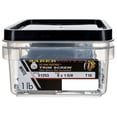 thumbnail image 1 of 8 x 1-5/8" Star Drive White Trim Saberdrive Screws, 1 of 2