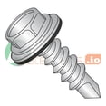 thumbnail image 1 of #8 x 1" Self-Drilling Screws / Unslotted / Hex Washer Head / 18-8 Stainless Steel / Bonded Neoprene Washer / #2 Drill Point (Quantity: 1,000 pcs), 1 of 1