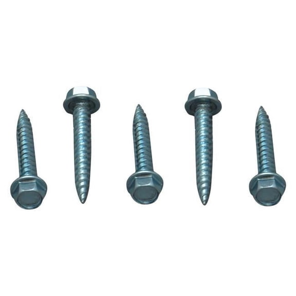 8 x 1 in. Hex Washer Head, Zinc - 500 Per Case