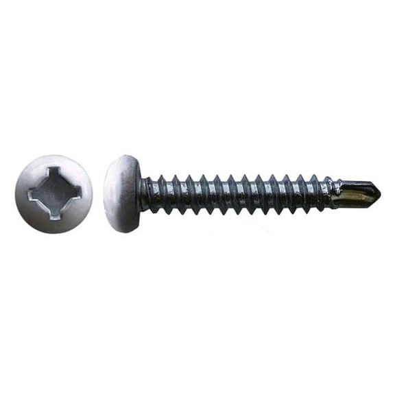 8 x 1 in. Square Recess Pan Head SAE Screws