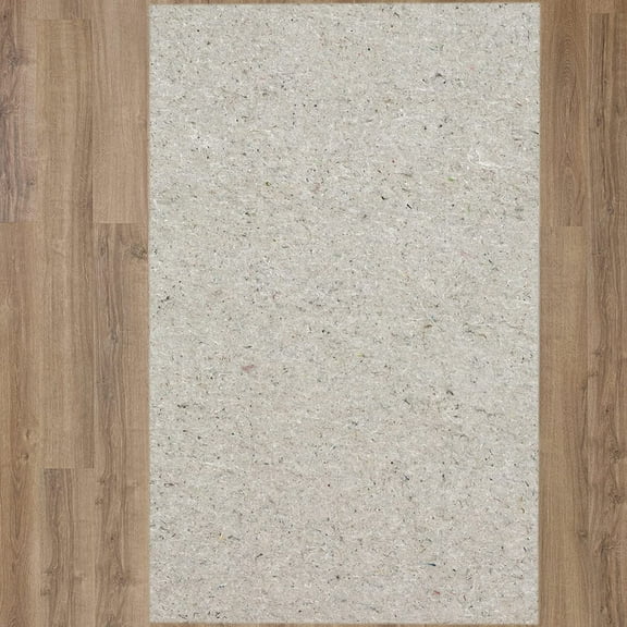 8' x 10' 1/4 Rug Pad  Felt Protective Cushion, Premium Comfort Underfoot  Safe for All Floors, Grey