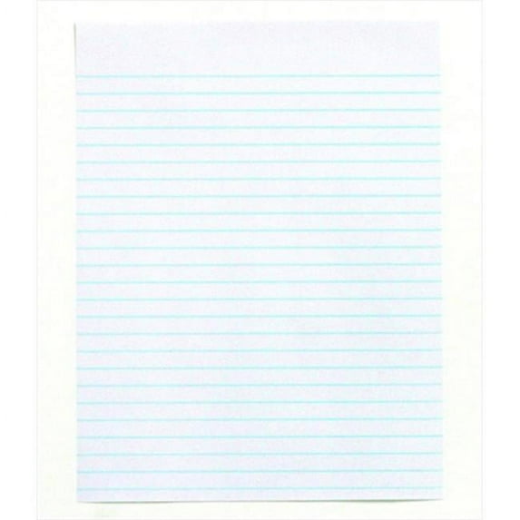 8 x 10.5 In. Sulphite Standard Essay And Composition Paper Without Margin, White, Pack - 500