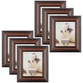 thumbnail image 1 of Studio Decor 8" x 10" Brown & Black Frame, Home Collection - Includes Pre-attached Hanging Hardware, Horizontal or Vertical Display - Bulk 6 Pack, 1 of 4