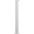 thumbnail image 1 of 8" x 10' Endura-Aluminum Column, Round Shaft (Load-Bearing 21,000 lbs), Non-Tapered, Fluted, Gloss White Finish w/ Capital & Base, 1 of 21
