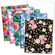 8 x 10 Field Book Set - Line Text / Combo Floral Covers