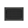 thumbnail image 1 of 8" x 10" Flat Black Rockwell Style Floor Register - Decorative Vent Cover, 1 of 5