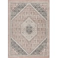 thumbnail image 1 of 8â€™ x 10â€™ Gray and Soft Pink Traditional Area Rug, 1 of 7