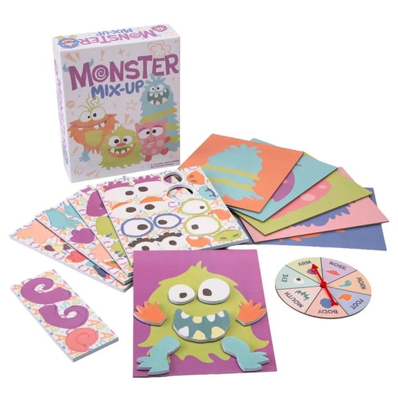 8" x 10" Monster Mayhem Monster Magnet Mix-Up Game Set - 66 Pc.