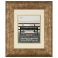 thumbnail image 1 of 8" x 10" Rustic Gold Home Portrait Frame With Mat by Studio Decor - Includes Pre-attached Hanging Hardware - Horizontal or Vertical Display - 1 Pack, 1 of 2