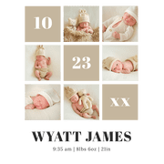 8” x 10” Rustic Farmhouse Whitewashed Wood Wall Art – Personalized Photo & Text