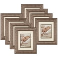 thumbnail image 1 of Studio Decor 8" x 10" Silver Floral Frame with Mat - Includes Pre-attached Hanging Hardware, Horizontal or Vertical Display - Bulk 8 Pack, 1 of 4