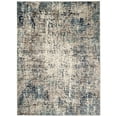 thumbnail image 1 of 8 x 10 ft. Abstract Power Loom Area Rug, Blue, 1 of 1