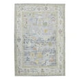 thumbnail image 1 of 8 x 10 ft. Blue Floral Power Loom Rectangle Area Rug, 1 of 1