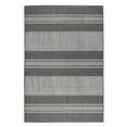 thumbnail image 1 of 8 x 10 ft. Blue & Grey Striped Stain Resistant Indoor & Outdoor Rectangle Area Rug, 1 of 1