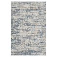 thumbnail image 1 of 8 x 10 ft. Blue & Ivory Abstract Rectangle Area Rug, 1 of 1