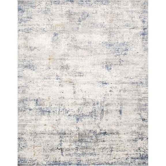 8 x 10 ft. Efes Design Power Loom Area Rug - Light Green