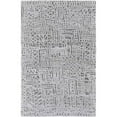 thumbnail image 1 of 8 x 10 ft. Gray & Silver Geometric Stain Resistant Rectangle Area Rug - Gray and Silver - 8 x 10 ft., 1 of 1