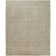 thumbnail image 1 of 8 x 10 ft. Ivory Tan & Pink Wool Floral Hand Tufted Handmade Distressed Rectangle Area Rug - Ivory Tan and Pink - 8 x 10 ft., 1 of 1