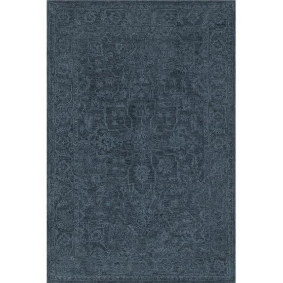8 x 10 ft. KB4 Korba Rectangle Area Rug - Navy