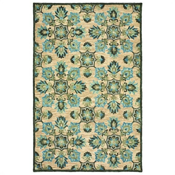 8 x 10 ft. Lavish Rectangle Area Rug, Beige