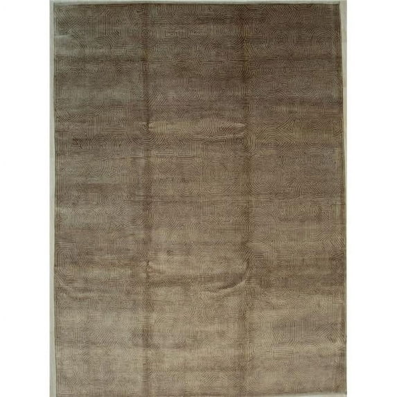 8 x 10 ft. Ningxia Transitional Area Rug - Gold