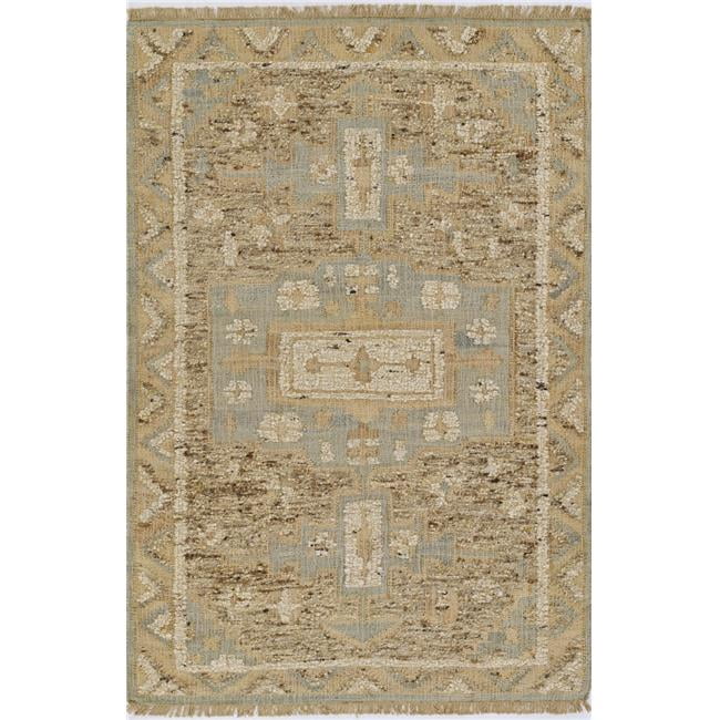 8 x 10 ft. Nirvana Hand Loomed Rectangle Area Rug - Blue - 8 x 10 ft ...