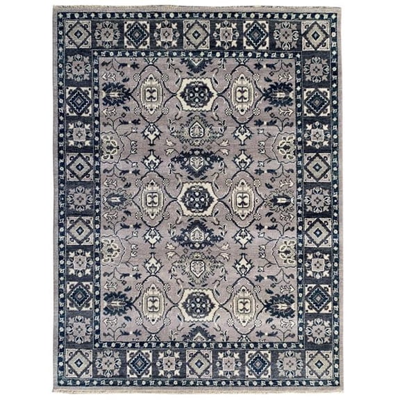 8 x 10 ft. Rina Traditional Area Rug, Grey