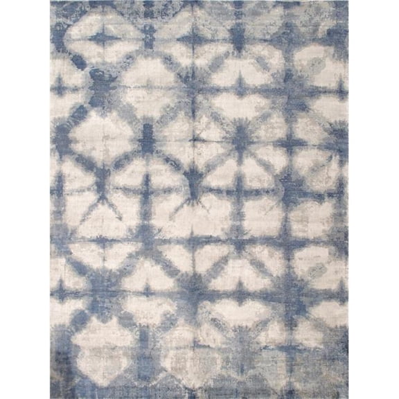8 x 10 ft. Shibori Collection Hand-Loomed Silk & Wool Area Rug