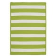 thumbnail image 1 of 8 x 10 ft. Stripe It Rug, Bright Lime, 1 of 1