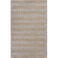 thumbnail image 1 of 8 x 10 ft. Tan & Gray Detailed Stripes Area Rug, 1 of 1