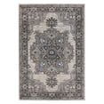 thumbnail image 1 of 8 x 10 ft. Taupe Medallion Power Loom Rectangle Area Rug, 1 of 1