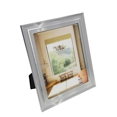 8 x 10 in. Aluminium Photo Frame, Silver