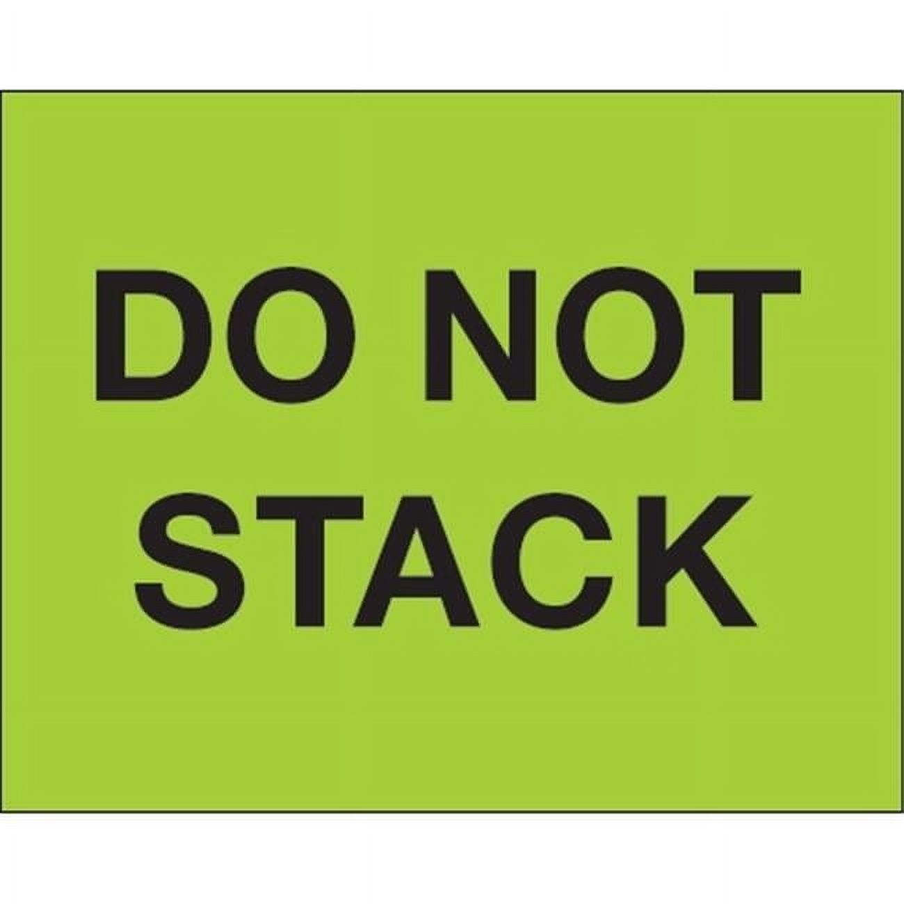 300 Red 'Do Not Double Stack' Labels On A Roll - 3x5 Inch Shipping Stickers For Pallets 7 thumbnail image