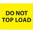 thumbnail image 1 of 8 x 10 in. Do Not Top Load Labels, Fluorescent Yellow, 1 of 1