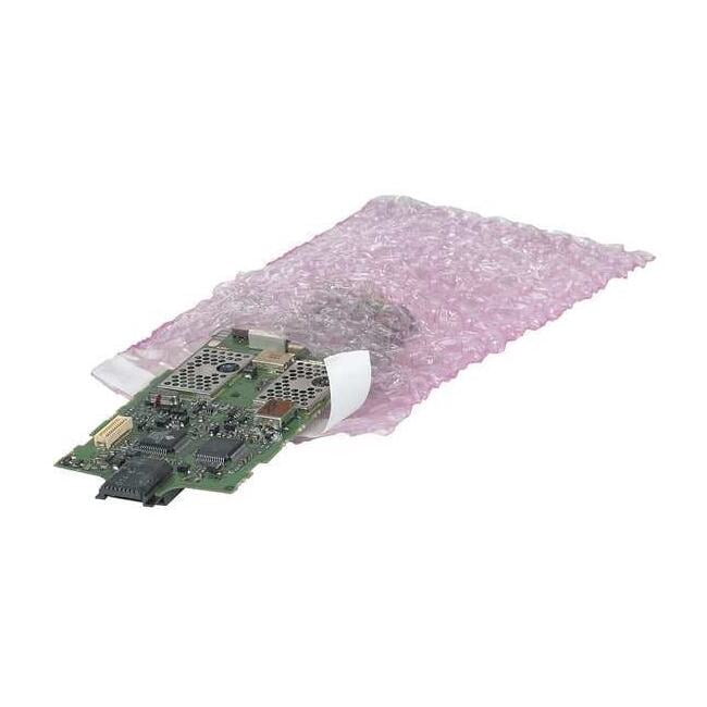 Anti-Static Bubble Pouches,8"x11 1/2",Pink,PK350 39UK82