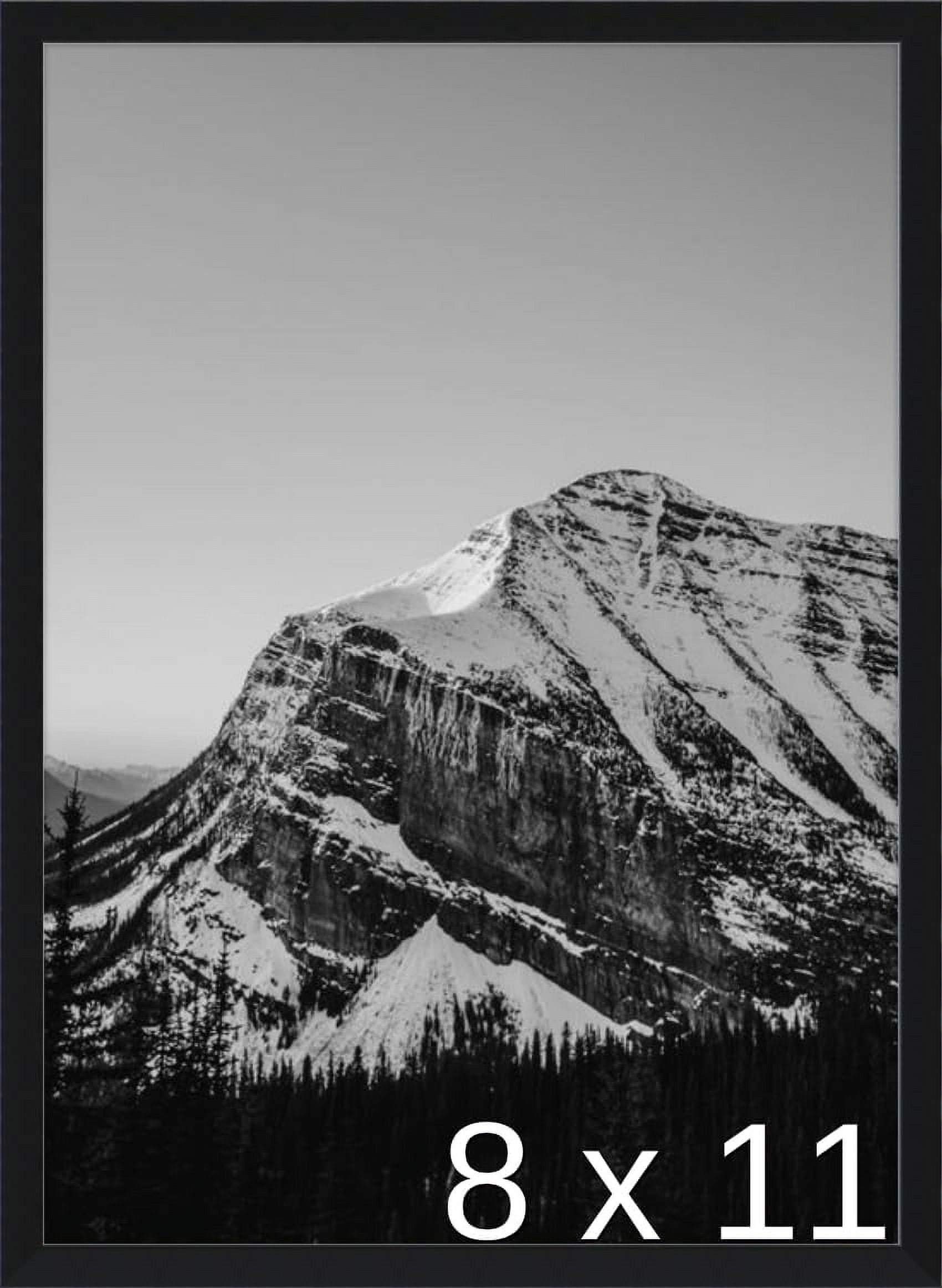 8 x 11 1/2 Black Metal Frame (Ashford) 8x11.5 inches