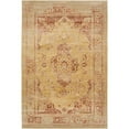thumbnail image 1 of 8' x 11.25' Beige and Rust Red Medallion Traditional Rectangular Area Throw Rug, 1 of 8
