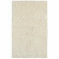 thumbnail image 1 of 8â€™ x 11â€™ Modern Shag Ivory Indoor Area Rug, 1 of 3