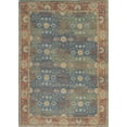 thumbnail image 1 of 8' x 11' Vibrant Traditional Style Blue and Red Design Area Rug, 1 of 3