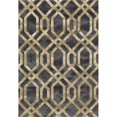 thumbnail image 1 of 8 x 11 ft. Bastille Collection Fretwork Border Woven Area Rug, Gray, 1 of 1