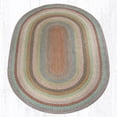 thumbnail image 1 of 8 x 11 ft. Multi 1 Braided Oval Rug, 1 of 1