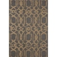 thumbnail image 1 of 8 x 11 ft. Plymouth Collection Blacksmith Flat Woven Indoor & Outdoor Area Rug, Gray, 1 of 1