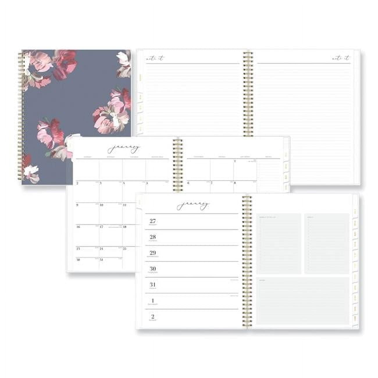 8 x 11 in. Weekly & Monthly Notes Planner
