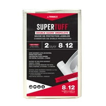 8' x 12' Trimaco 02601 Double Guard Two Layer Heavy Duty Dropcloth