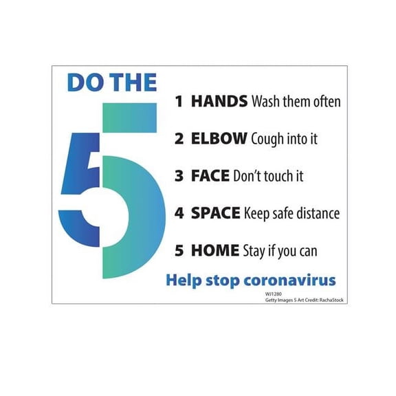 8 x 12 in. Do the 5s Walljammer